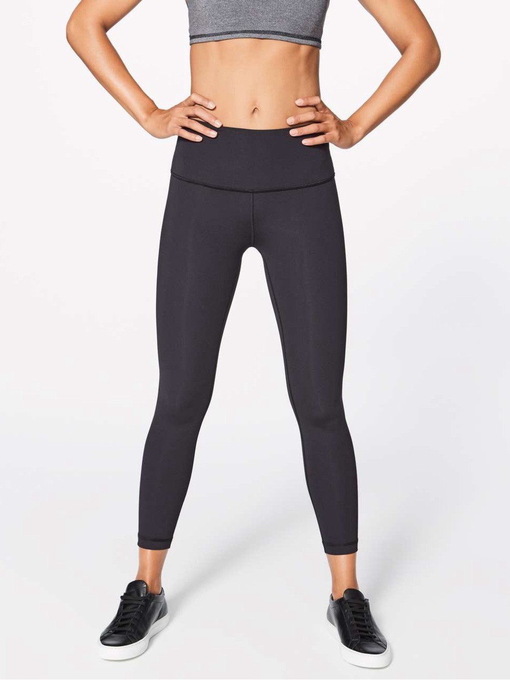 Lululemon Wunder Under Hi-Rise 7/8 Tight Black Legging Full On Luxtreme Womens 6